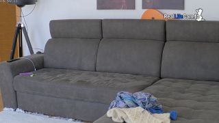 Reallifecam - Gust Couple Have Hot Handhob Balls Lick And Blowjob On The Sofa 19.05.2024 648P - Amateur-7