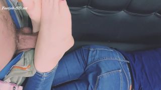 free adult video 30 Quick footjob while reading – Twinfeets - foot - fetish porn smoking fetish-5
