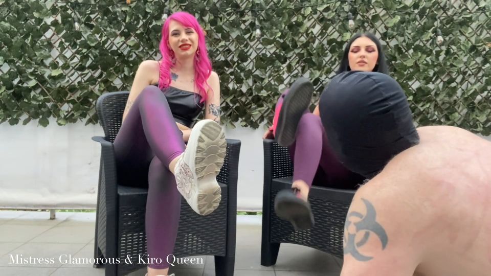 Kiro Queen's Strapon Pegging & Sneaker Worship FullHD Femdom