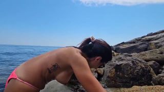 Italian Movie A Fisherman on the Rocks Wants to Give Me His Fish. Part 1-9