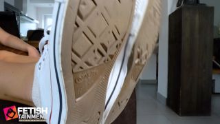 porn video 32 After Smoking You Will Take Care of My Shoes and Old Socks Sneakers and Socks Humiliation With Lady Kim - UltraHD 2160p, medical fetish on femdom porn -4