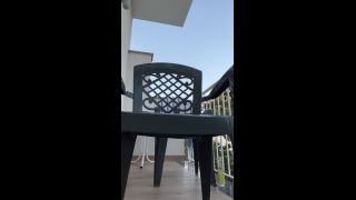 PilatesMilf - Squirting Solo on Hotel Balcony - Hotwives-0