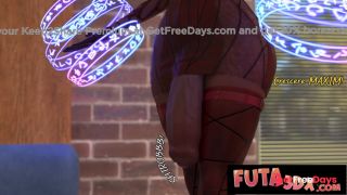 [GetFreeDays.com] FUTA Redhead Has Her HUGE DICK Sucked By Succubus Porn Clip June 2023-8