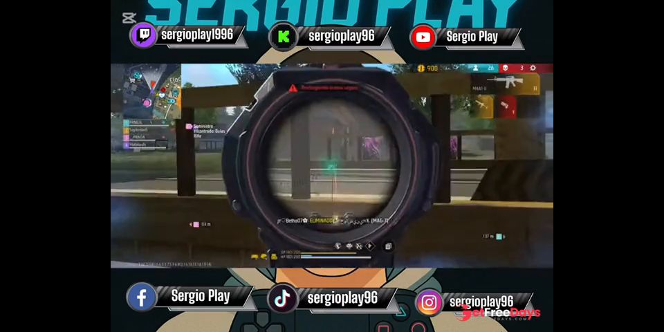 Jugando FREE FIRE y luego follando a mi duo