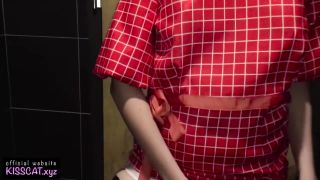 porn clip 5 Kisscat Public Sex in MacDonalds WC, party hardcore porn on hardcore porn -1