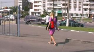 free adult clip 2 Bare Feet In The City Video - Olya 2005-06-23, greek foot fetish on femdom porn -0