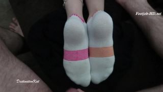 xxx video clip 8 karlee grey foot fetish FootJob and Cum On My Socks, footjob on feet porn-8