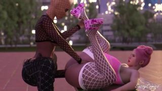 Verified Amateurs Thot skip school to fuck Ebony futa girlfriend in central park-4