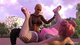 Verified Amateurs Thot skip school to fuck Ebony futa girlfriend in central park-7