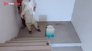 Janu ne dia gift-Sex with Horny teacher on stairs-0