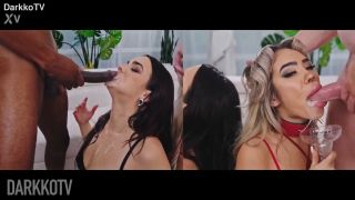 6264 Luna Luxe & Ivy Ireland Sloppy Double Blowjob-8