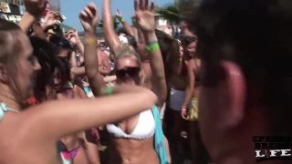 free adult video 37  party | Spring Break Beach Party and Whipped Cream Contest | wild girls-3