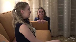 video 30 lana rhoades femdom – Stevie Rose, Johanna Sullivan – Roommate Spankings Part Two, vibrator on femdom porn-6