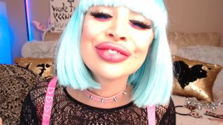 adult clip 3 LoraFlower – Fake Lips Shiny Lipgloss Lots of Ahegao on blowjob porn mature femdom spanking-0