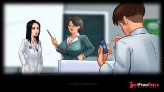 [GetFreeDays.com] Fucked My science teacher in the science Lab in the collage - Summertime saga Porn game play Porn Film January 2023-4