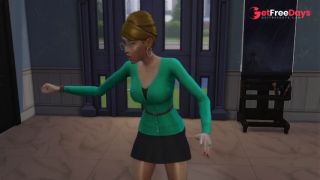 Soy tu profesora y hoy te voy a ensear las vocales  AudioASMR RolePlay TheSims4-3