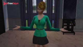 Soy tu profesora y hoy te voy a ensear las vocales  AudioASMR RolePlay TheSims4-5