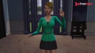 Soy tu profesora y hoy te voy a ensear las vocales  AudioASMR RolePlay TheSims4-9