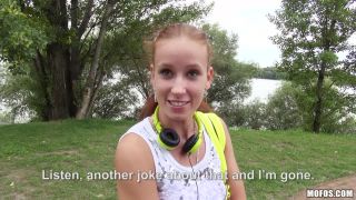 Recruiting A Sexy Euro Girl 1080p - Public-3