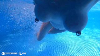 xxx video 36 BondageLife – In The Pool Rachel Greyhound, bdsm deepthroat on femdom porn -6
