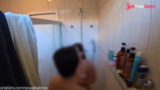 Brazillian Teach How to have a Sexy Shower to the Asian Guy - AMWF - SexyAlbatross-0