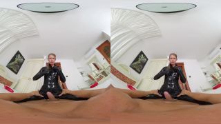 porn video 46 blowjob cum in mouth creampie masturbation porn | Gorgeous Blonde in Latex - Gear VR 60 Fps | handjob-6