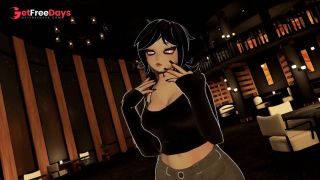 Leyley sucks your dick under a table on a date  ASMR VR POV Roleplay -5