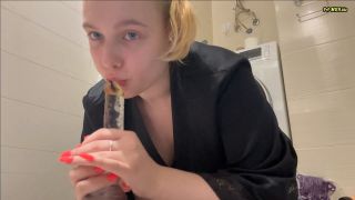 Juice Lussie - Verrückter blowjob mit viel Speichel 1080P - Amateur-2