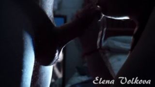 Sloppy Blowjob Messy Blowjob playing with the shadows and the mirror-9