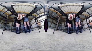 Leather Domina – The English Mansion – Party Convenience – VR – Complete Film – Mistress Evilyne and Mistress Sidonia | bottom | femdom porn sara jay femdom-0