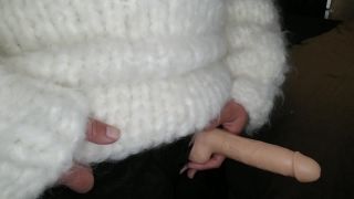 adult clip 45 femdom mistress femdom porn | leona dulce fluffy sweater cock sucker training | female domination porn-0