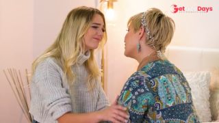 GIRLSWAY - Hot Girl Summoned Her Late Stepsister For A Booty Call Using Her Mediums Body-1