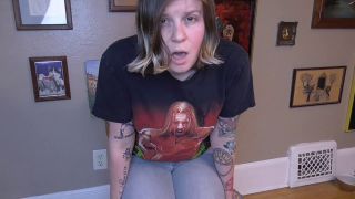 Farting In My Tight, Light Wash Denim Jeans 1080p-6