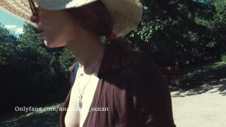 Walking Without Undearwear In Park. Meeting With Stranger. Real Public 1080p-3