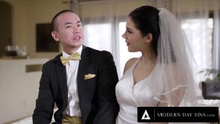 MODERNDAY SINS  Groomsman ASSFUCKS Italian Bride Valentina Nappi On Wed-0