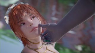 Cumshot red haired snake demon swallows cock as her dinner-5
