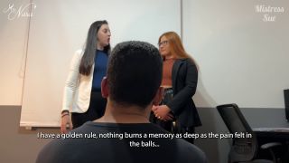 adult xxx clip 36 Mistress Nara Neveu - Nara And Sue Teach Their Trainee A Lesson Hell Never Forget - HD 720p on femdom porn alexis texas fetish-7