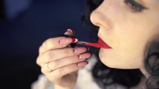 free adult clip 36 Miss Ellie Mouse – I Know You Love Red Lipstick on fetish porn bdsm cage-5