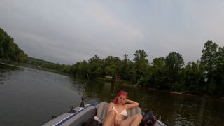 Creampied Me On The Lake In OurBoat-2