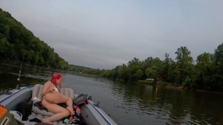 Creampied Me On The Lake In OurBoat-4