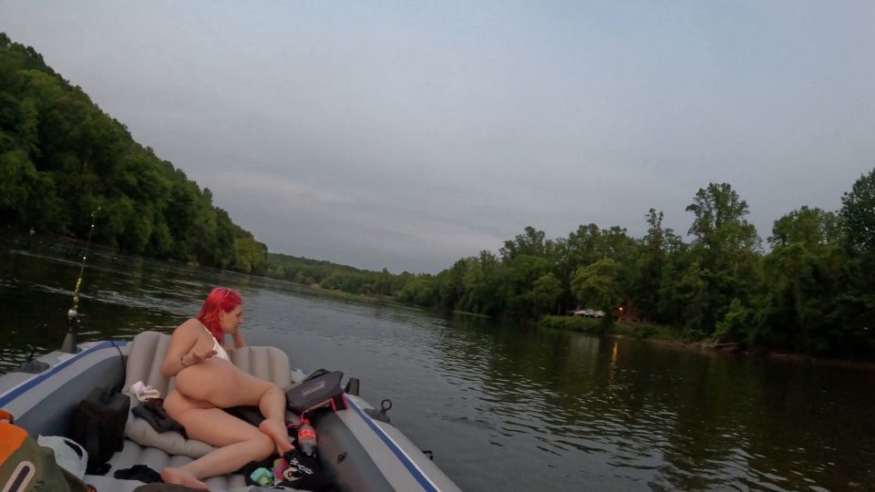 Creampied Me On The Lake In OurBoat