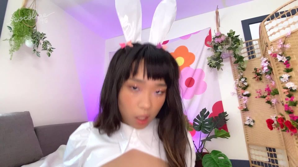 online xxx clip 49 Cocobae96 – Kawaii White Bunny Plugged Dance and Tease - butt plug - asian girl porn asian sex online