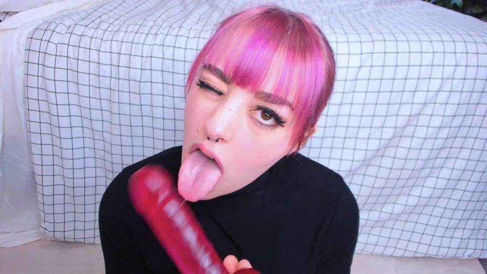 AmeliaLiddell - Hard Facefucking and Gagging - (Femdom porn)