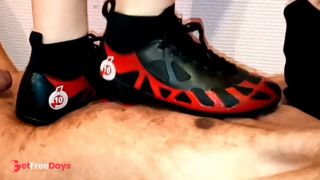 [GetFreeDays.com] Trampling with my Soccer shoes Very close view Adult Video February 2023-3