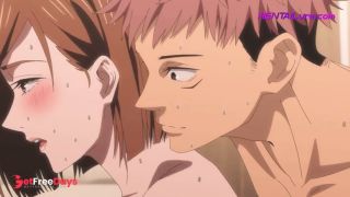 Raw Fucking HENTAI  Yuji Pounds Nobaras Tight Pussy  JJK 2 Manga Parody-5
