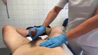 Hd Porn Medical cock milking - nurse jerks off the sperm 5 times in a row-0
