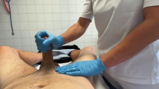 Hd Porn Medical cock milking - nurse jerks off the sperm 5 times in a row-7