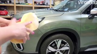 MILF porn URSULA ANDREIA fantasymilfursula OnlyFans Curvy Goddess Washing Car in Bikini Showing Huge Tits and Ass-3