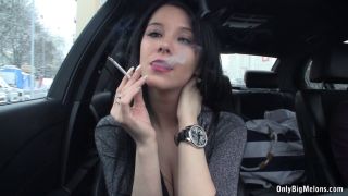 Adrianne Black - Topless smoking - Smoking-3