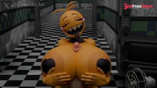 TOY CHICA TITFUCK FNAF NO SOUND-4